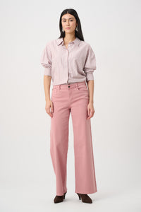 Joseph Ribkoff Classic Wide-Leg Stretch Jeans in Vintage Rose Jr251968F26