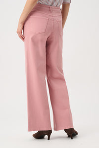 Joseph Ribkoff Classic Wide-Leg Stretch Jeans in Vintage Rose Jr251968F26