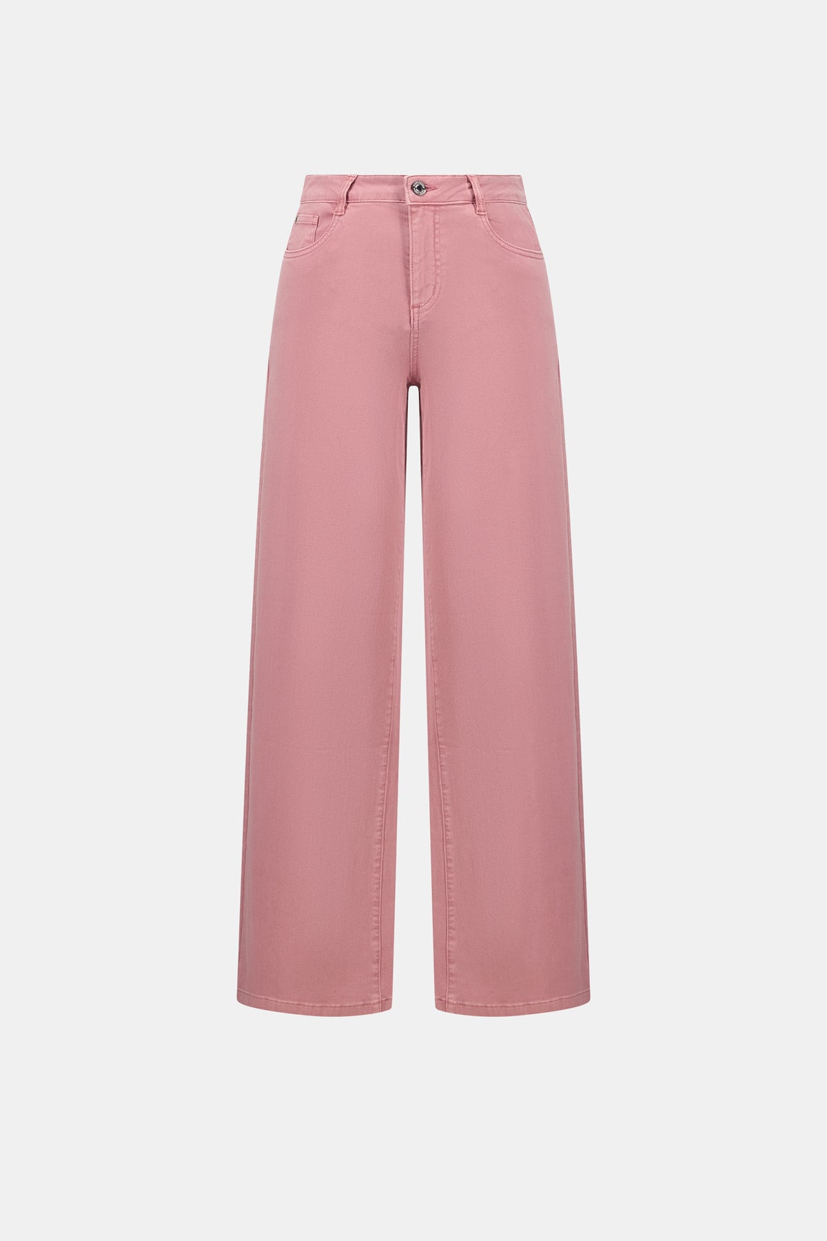 Joseph Ribkoff Classic Wide-Leg Stretch Jeans in Vintage Rose Jr251968F26