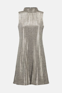 Joseph Ribkoff Foiled Novelty Knit Straight Dress Jr252216