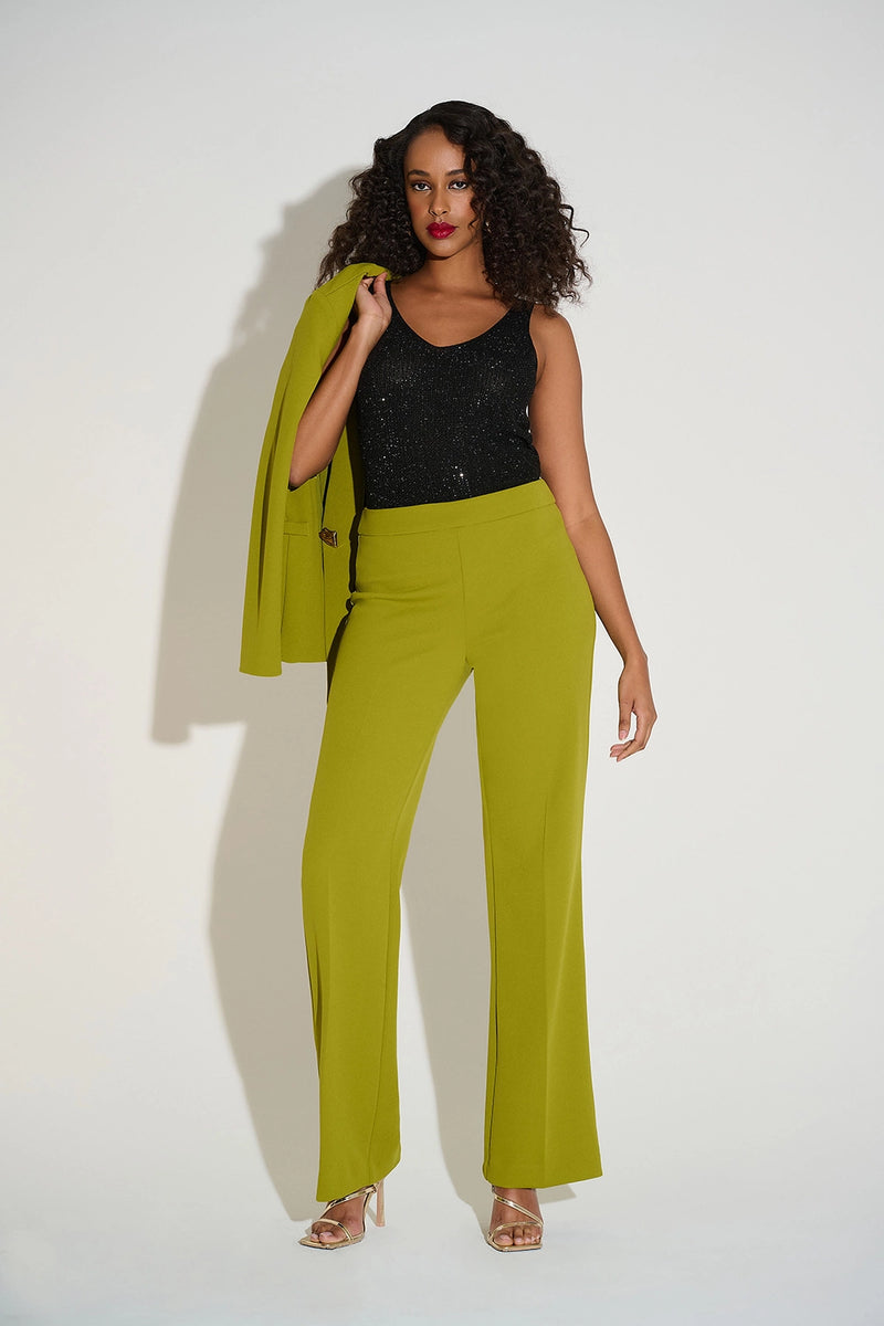 Joseph Ribkoff Metallic Knitted Camisole with Rhinestones Jr252915