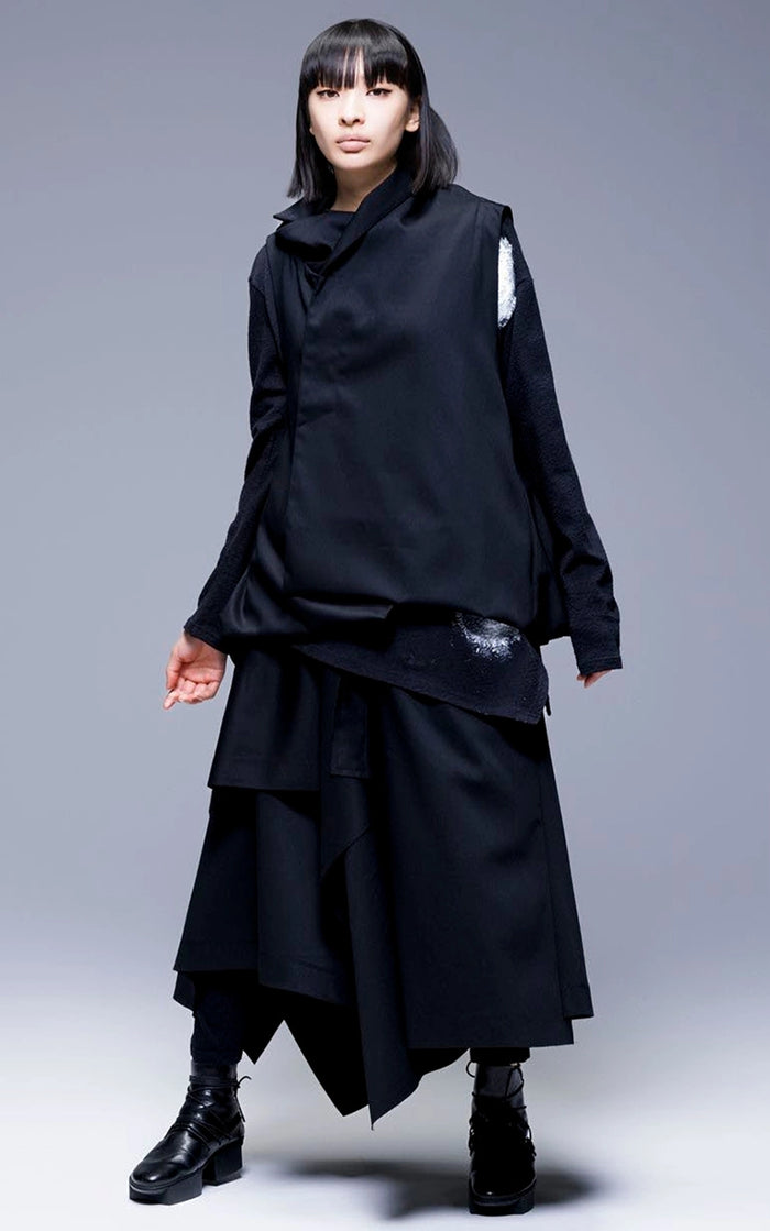 Moyuru Sotatsu Pullover in Black 253 011