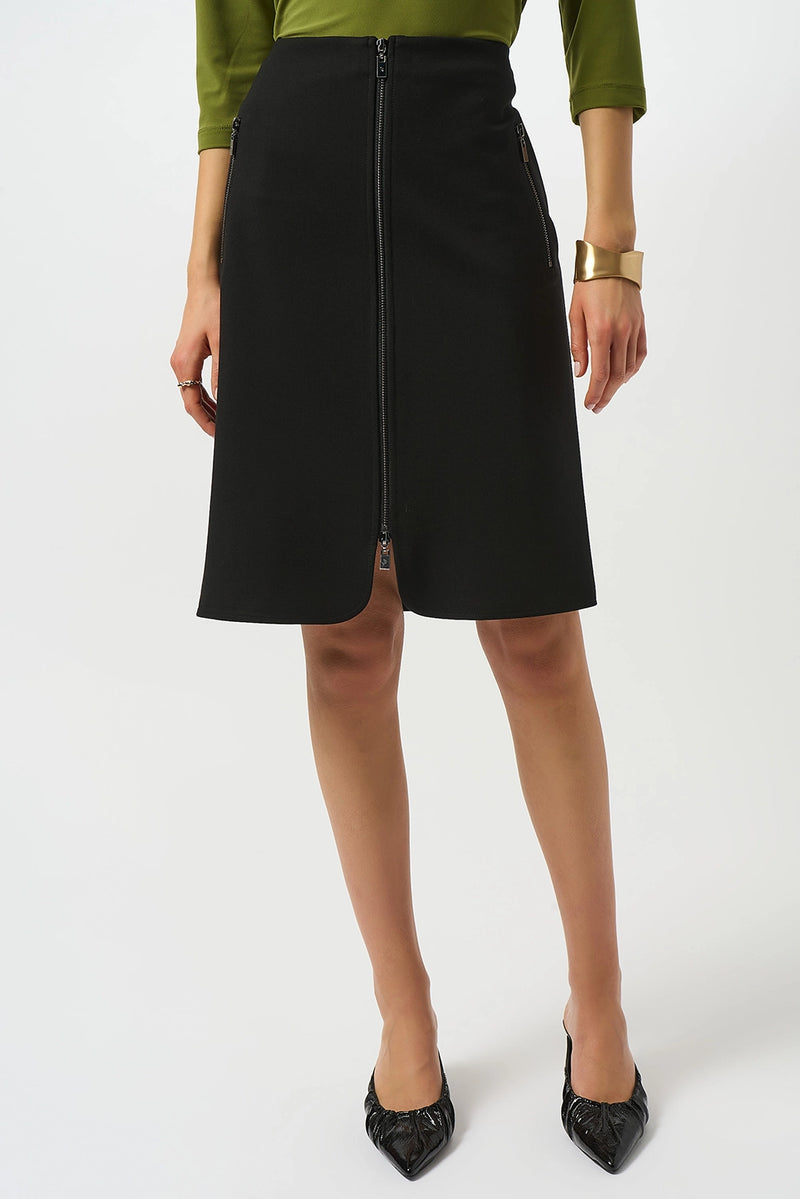 Joseph Ribkoff Heavy Knit A-Line Skirt Jr253036