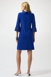 Joseph Ribkoff Silky Knit & Novelty A-Line Dress Jr253054