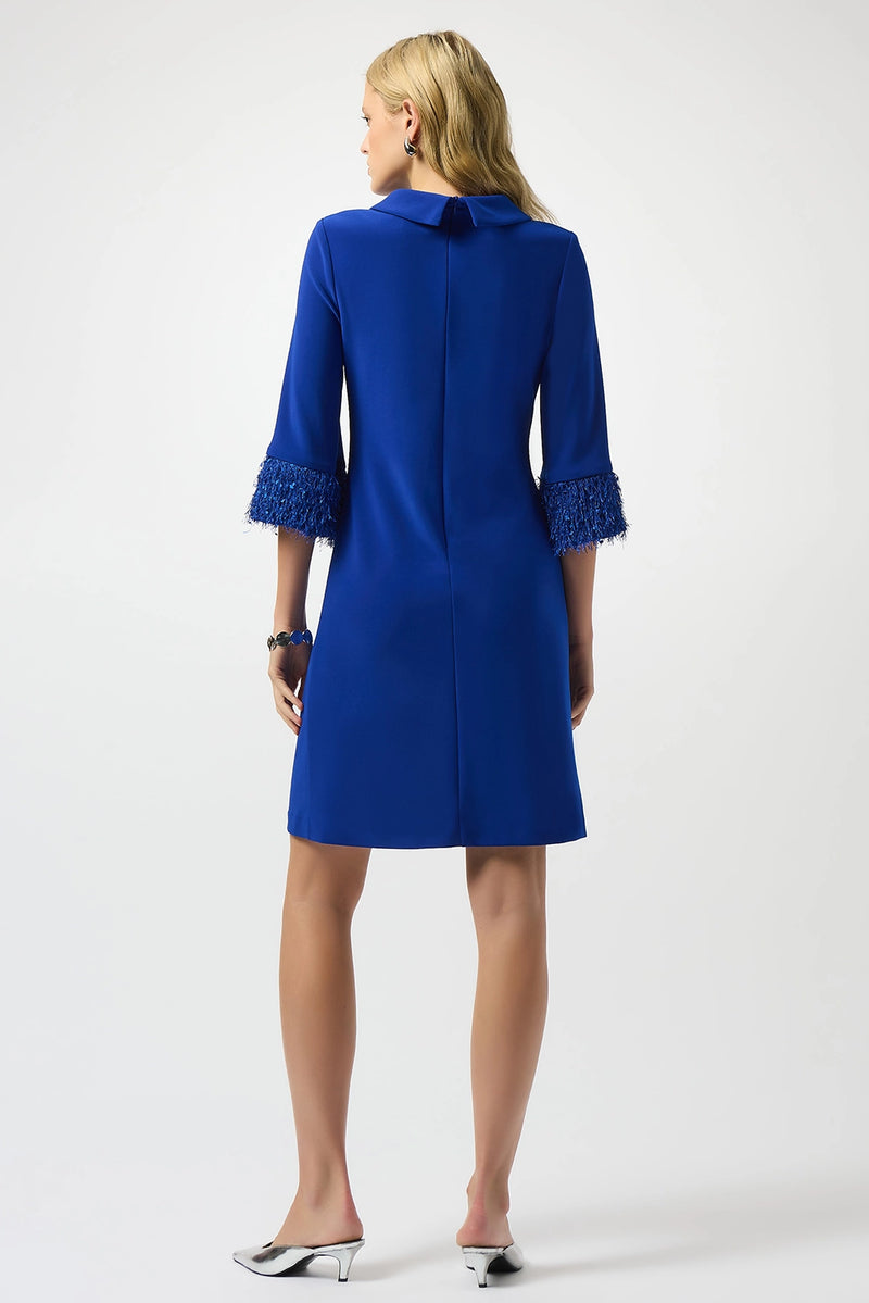 Joseph Ribkoff Silky Knit & Novelty A-Line Dress Jr253054