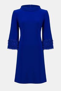Joseph Ribkoff Silky Knit & Novelty A-Line Dress Jr253054