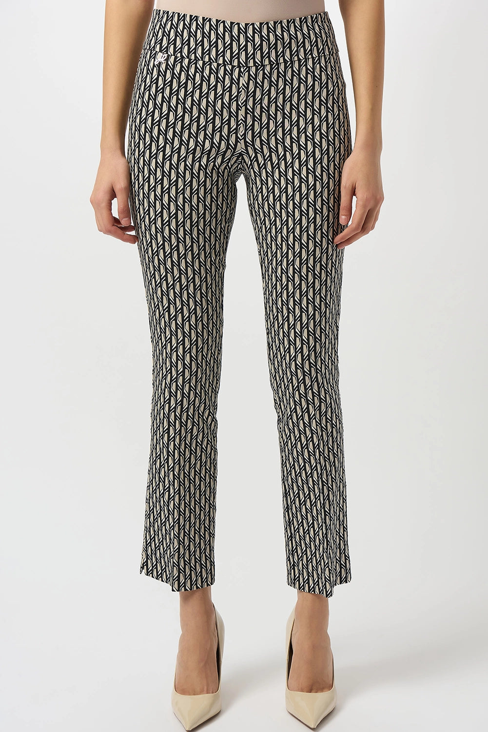 Joseph Ribkoff Millennium Print Straight Leg Pull-On Pants Jr253268