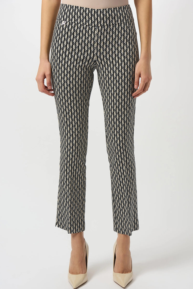 Joseph Ribkoff Millennium Print Straight Leg Pull-On Pants Jr253268