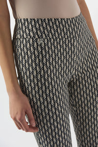 Joseph Ribkoff Millennium Print Straight Leg Pull-On Pants Jr253268