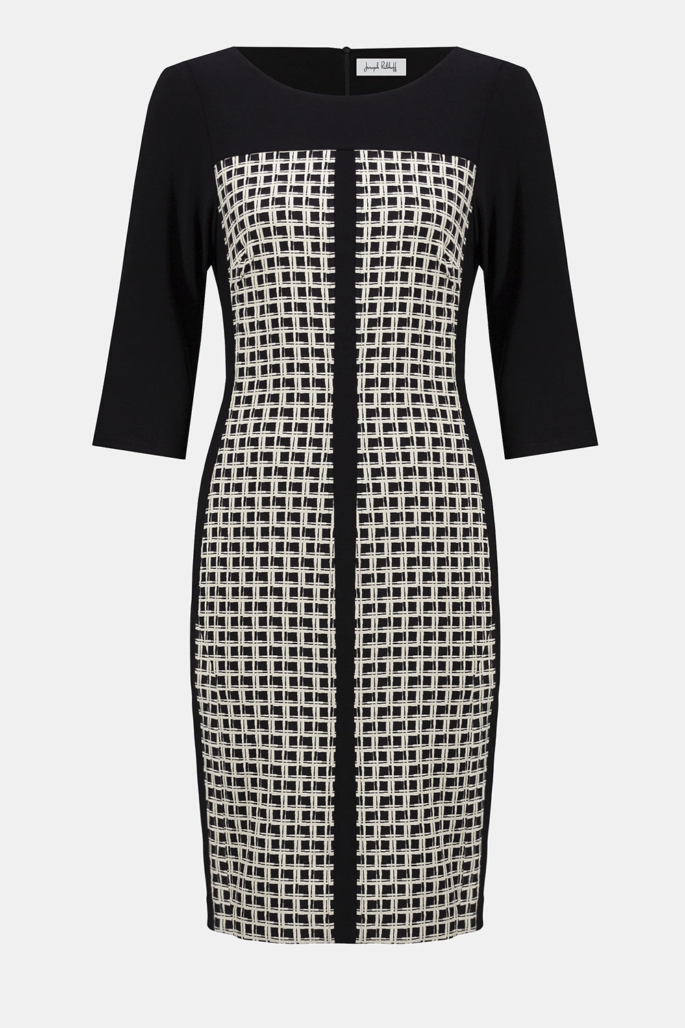 Joseph Ribkoff Jacquard Geometric Print Sheath Dress Jr253284