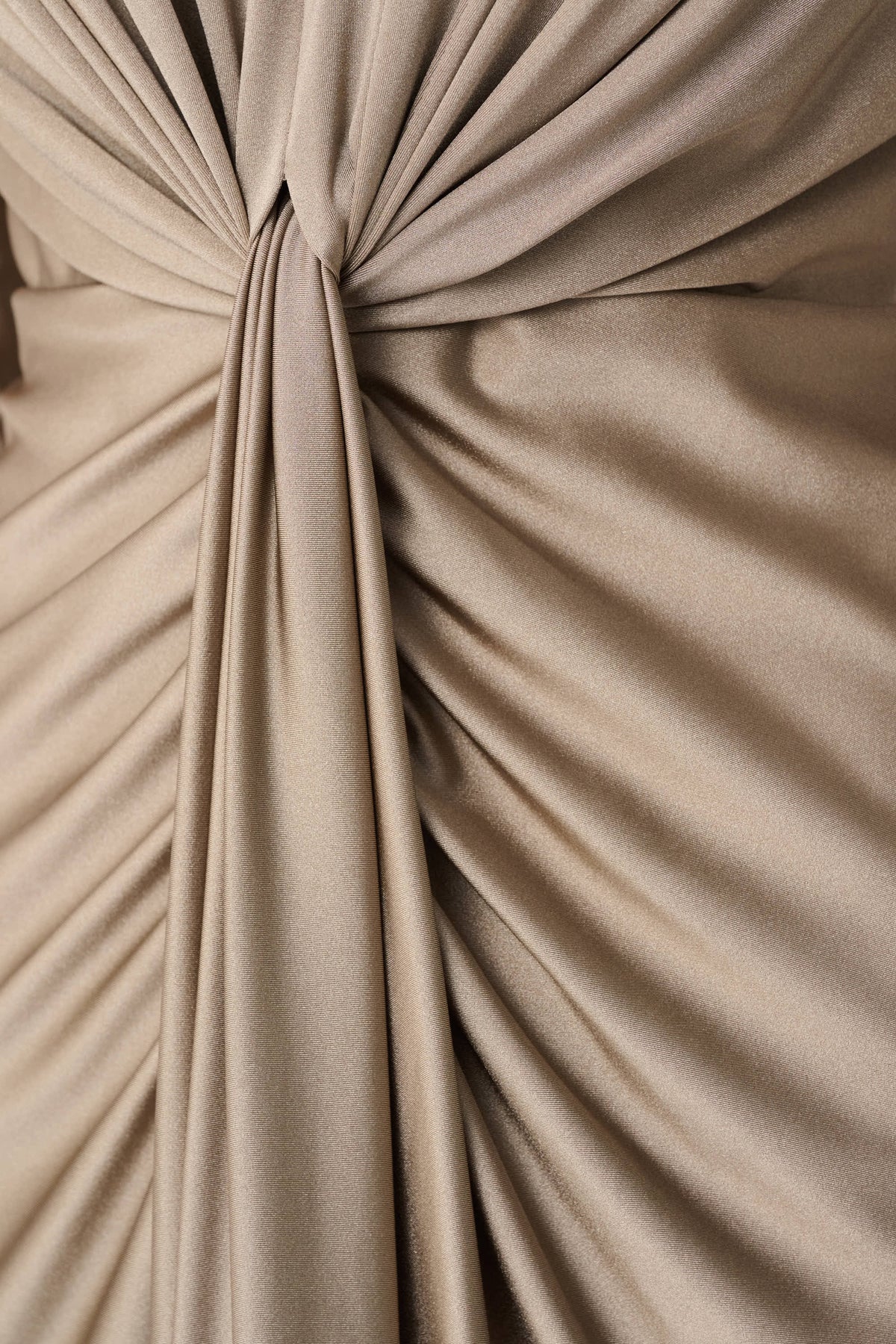 Joseph Ribkoff Satin Effect Knit Draped V-Neck Sheath Dress Jr253714F26