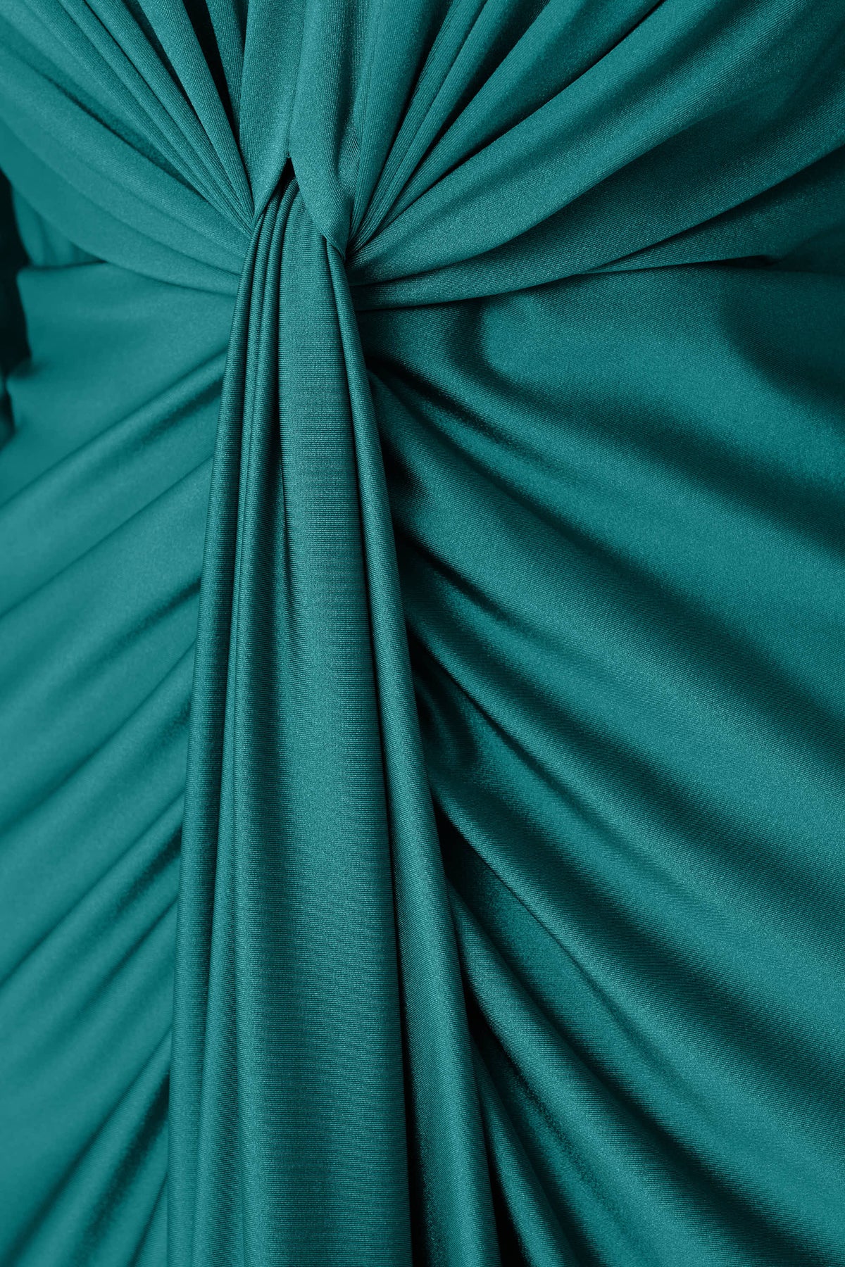 Joseph Ribkoff Satin Effect Knit Draped V-Neck Sheath Dress Jr253714F26