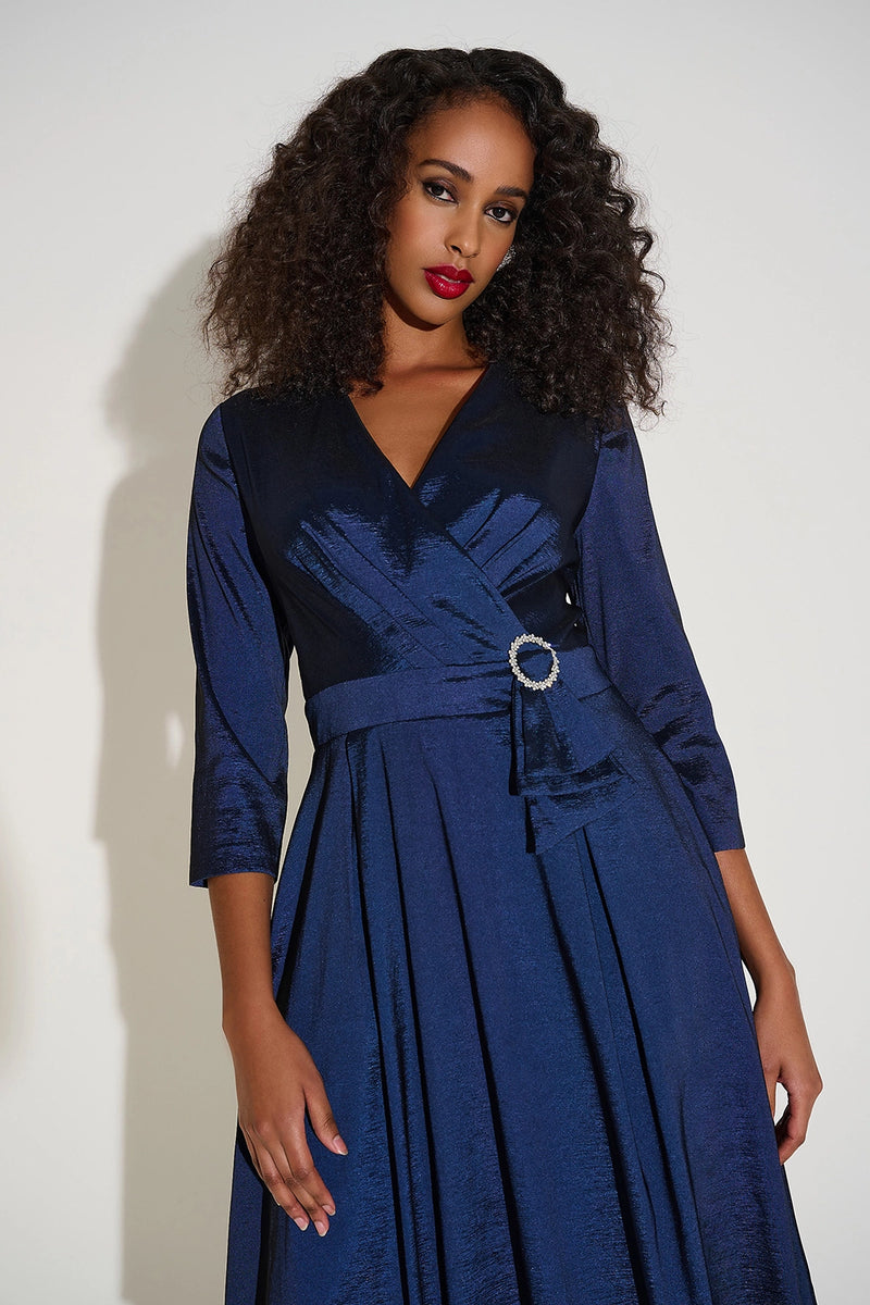 Joseph Ribkoff  Stretch Taffeta Fit & Flare Dress Jr253777