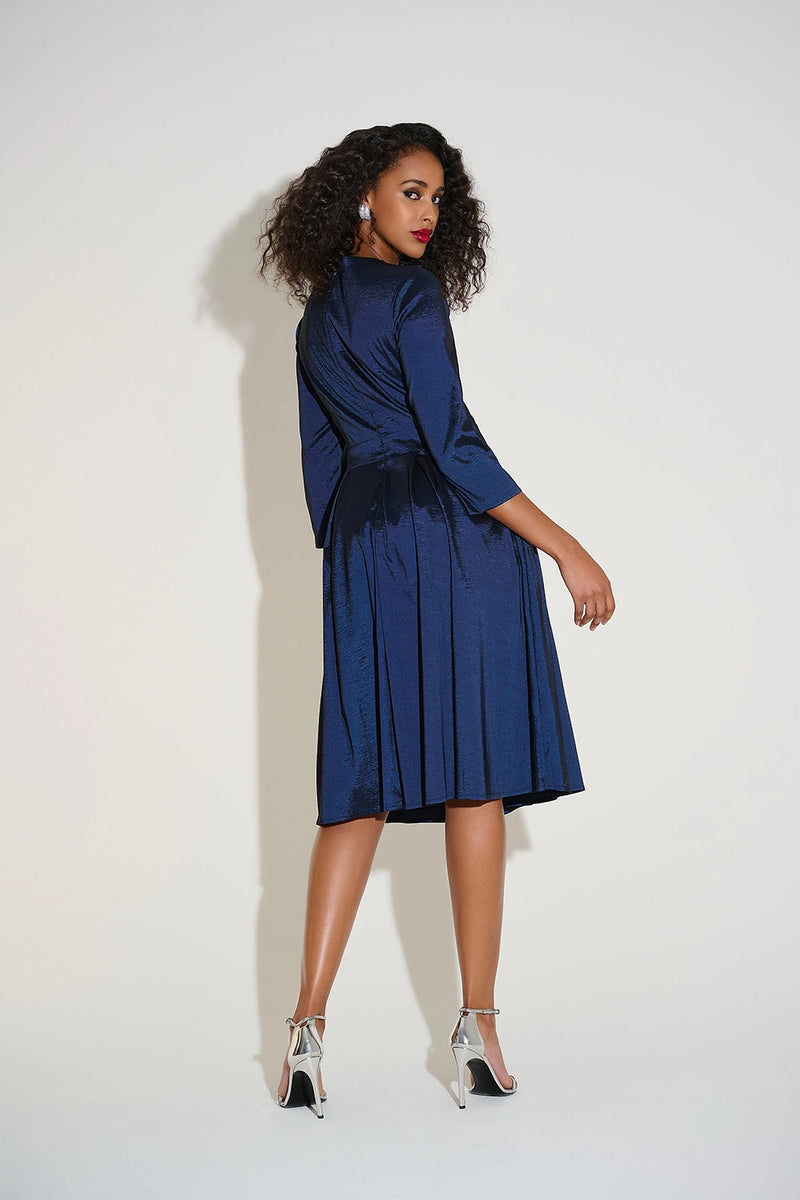 Joseph Ribkoff  Stretch Taffeta Fit & Flare Dress Jr253777
