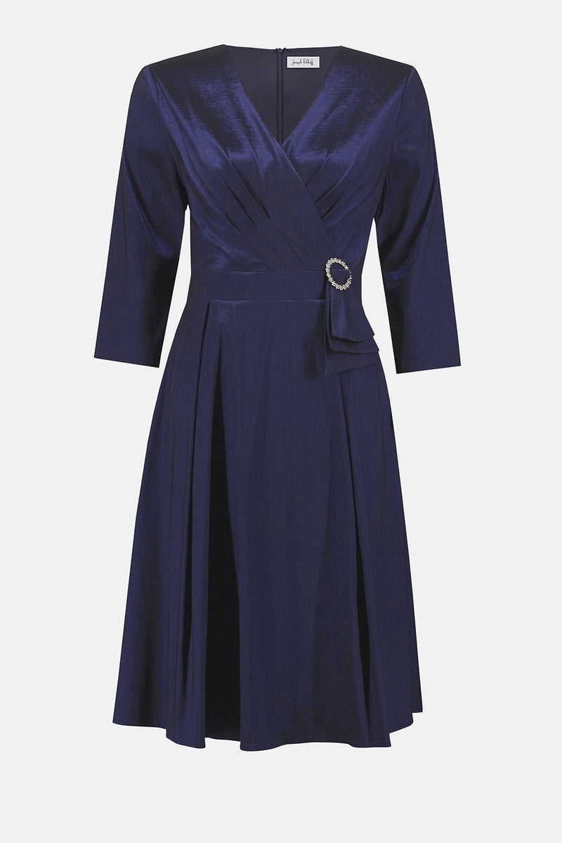 Joseph Ribkoff  Stretch Taffeta Fit & Flare Dress Jr253777