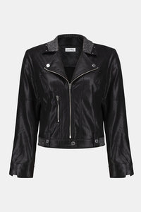 Joseph Ribkoff Faux Suede Fitted Jacket Jr253978