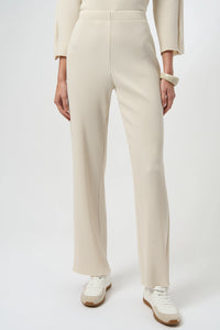 Joseph Ribkoff Pleated Scuba Crepe Wide-Leg Pants Jr254006