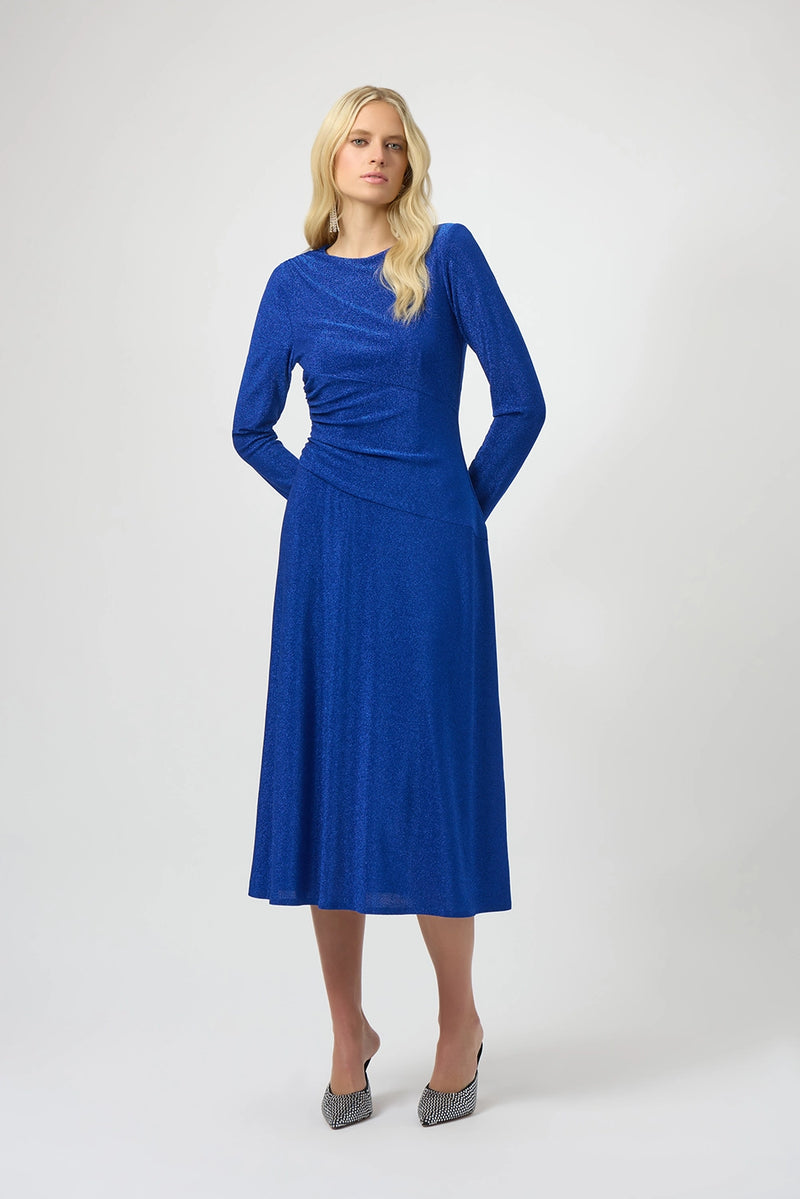 Joseph Ribkoff Sparkle Knit Fit & Flare Dress Jr254082