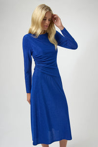 Joseph Ribkoff Sparkle Knit Fit & Flare Dress Jr254082
