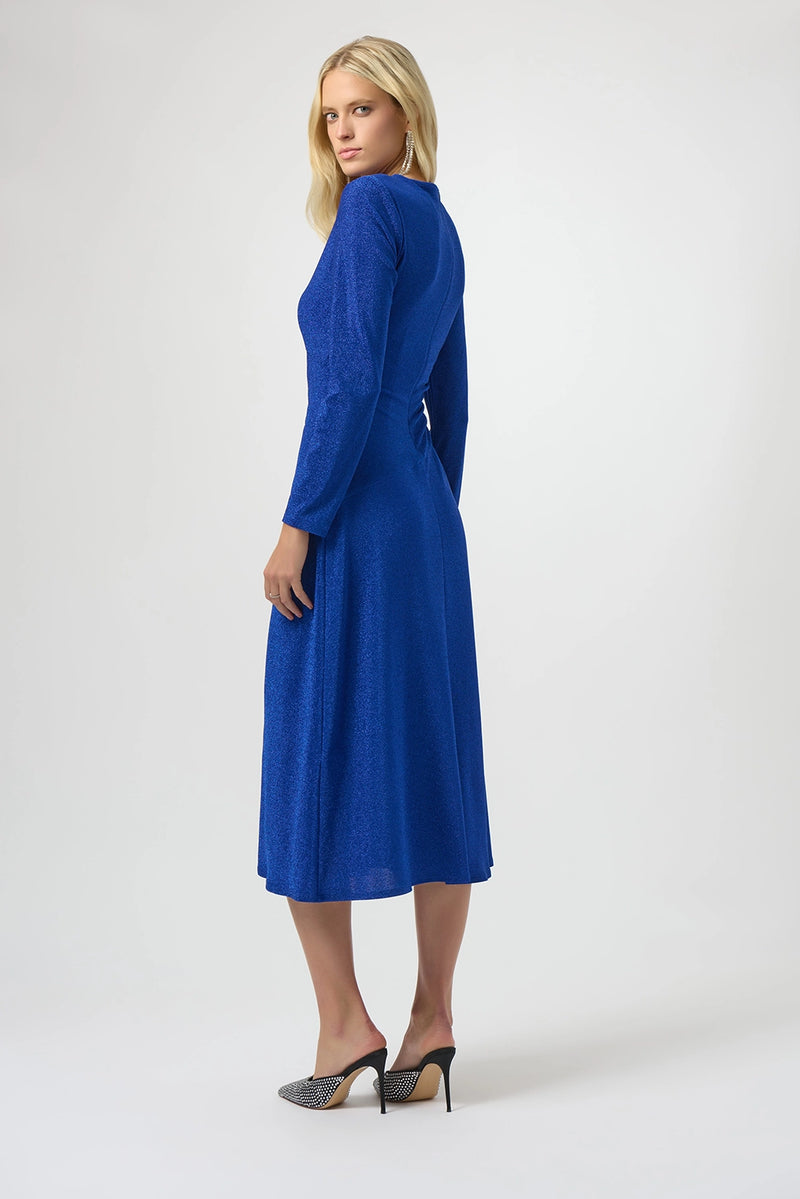 Joseph Ribkoff Sparkle Knit Fit & Flare Dress Jr254082