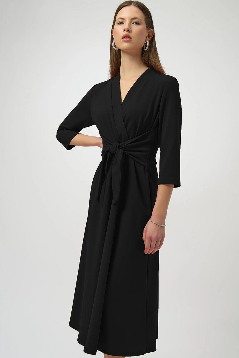 Joseph Ribkoff Scuba Crepe Fit and Flare Dress Jr254127