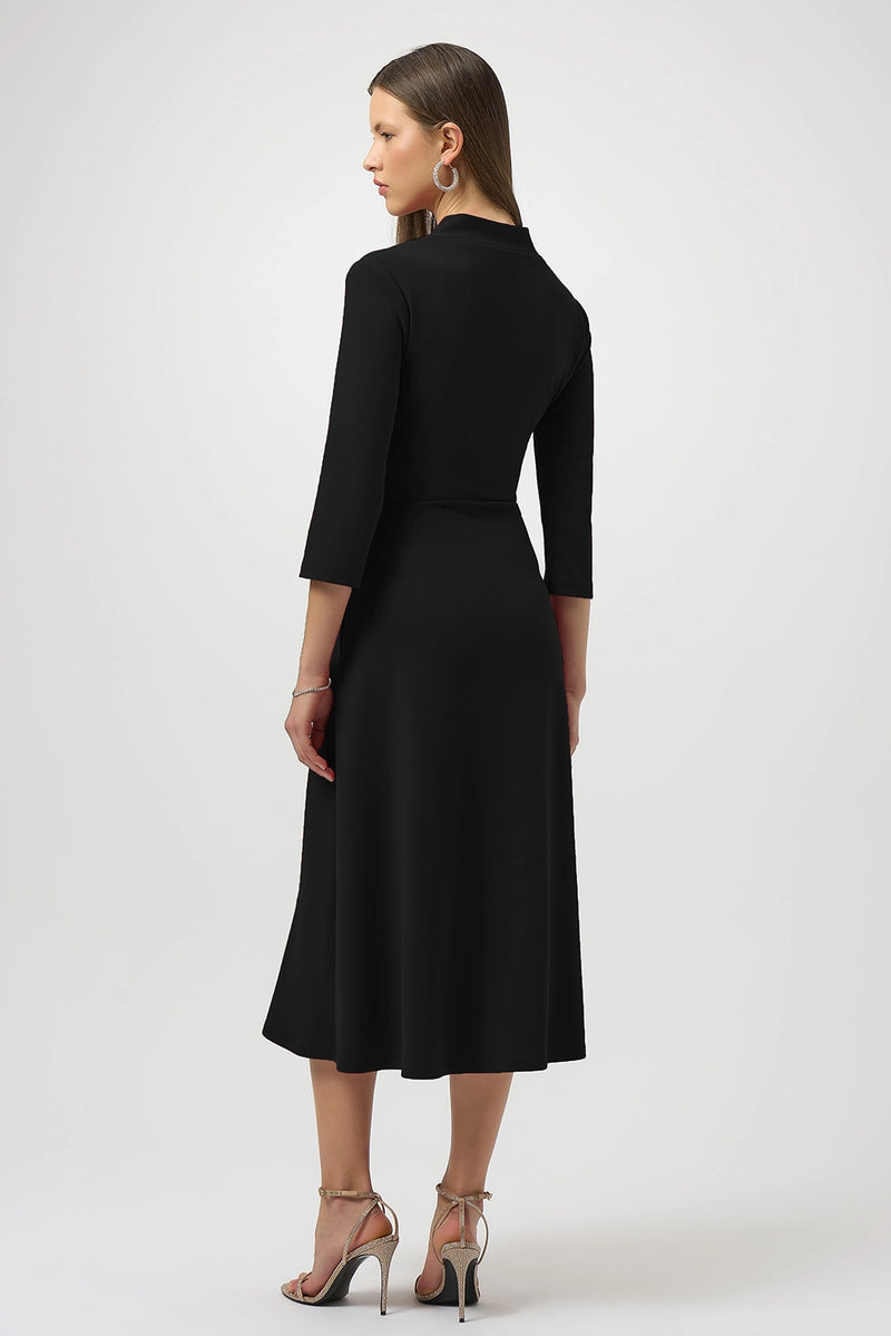 Joseph Ribkoff Scuba Crepe Fit and Flare Dress Jr254127