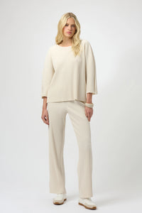 Joseph Ribkoff Pleated Scuba Crepe Boxy Top Jr