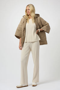 Joseph Ribkoff Pleated Scuba Crepe Boxy Top Jr