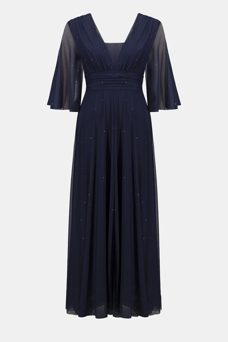 Joseph Ribkoff Signature | Sparkle Mesh A-Line Gown Jr254723