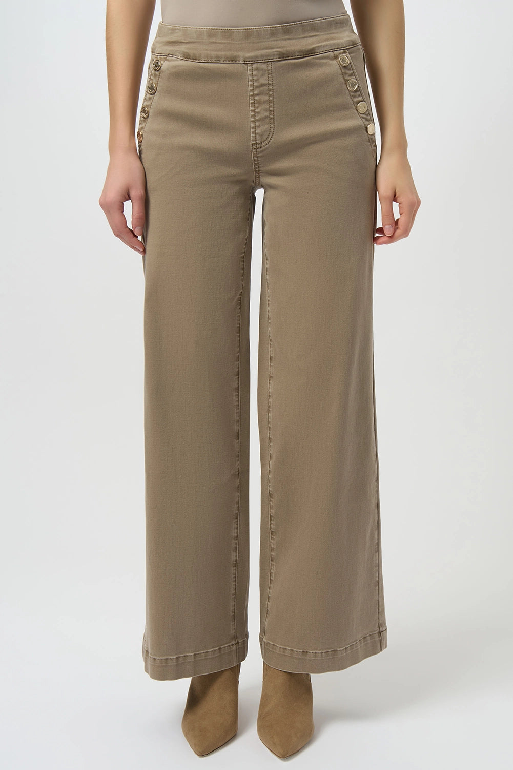 Joseph Ribkoff Classic Wide Leg Pull-On Jeans Jr254919