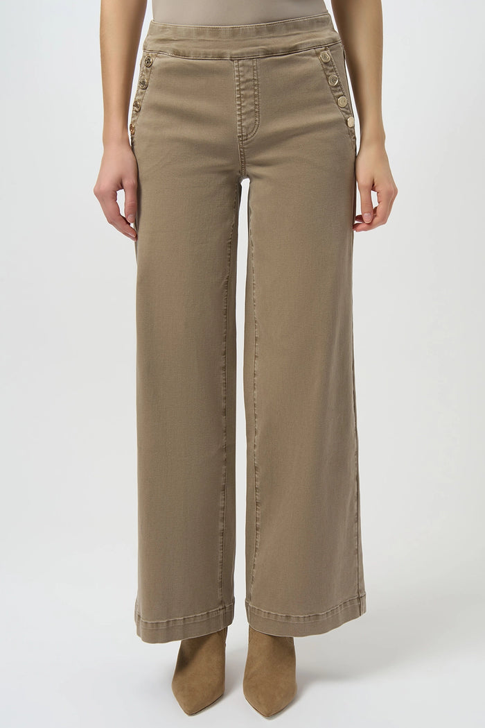 Joseph Ribkoff Classic Wide Leg Pull-On Jeans Jr254919