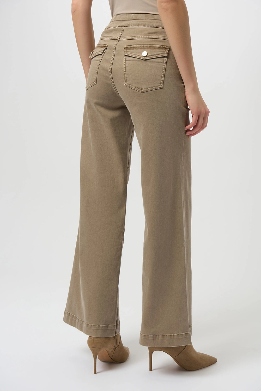 Joseph Ribkoff Classic Wide Leg Pull-On Jeans Jr254919