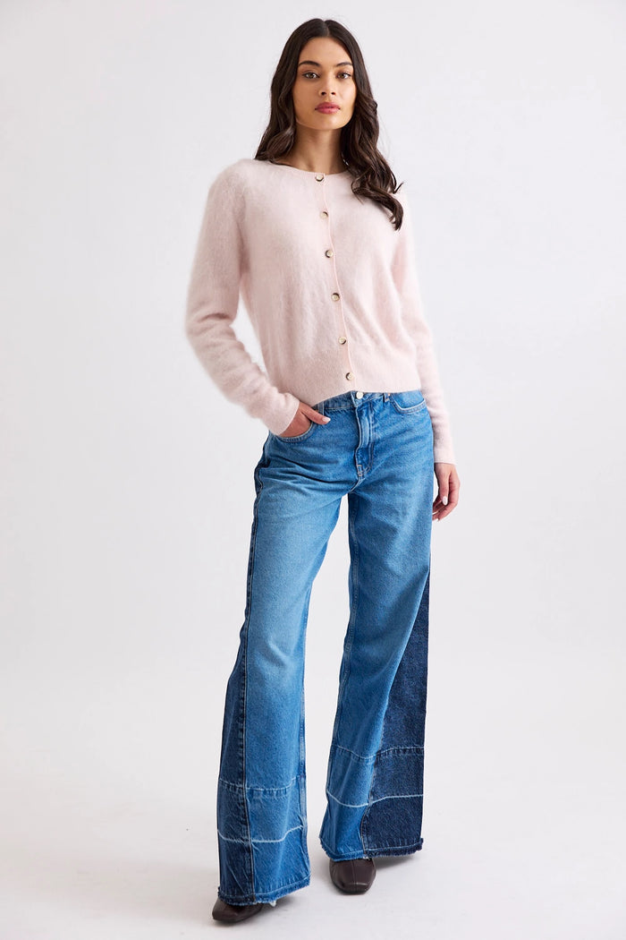 Mia Fratino Sierra Cardi in Baby Pink 25902