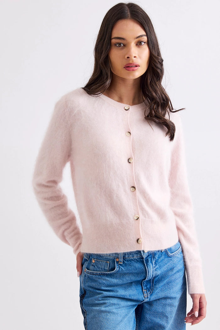 Mia Fratino Sierra Cardi in Baby Pink 25902