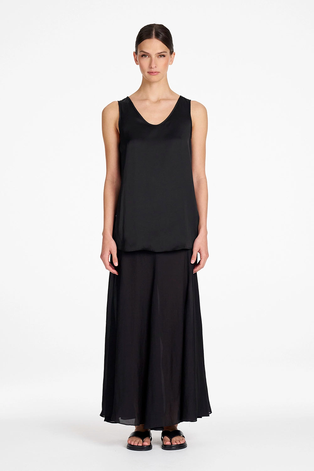 Mela Purdie Tulle Skirt in Black F610 5812