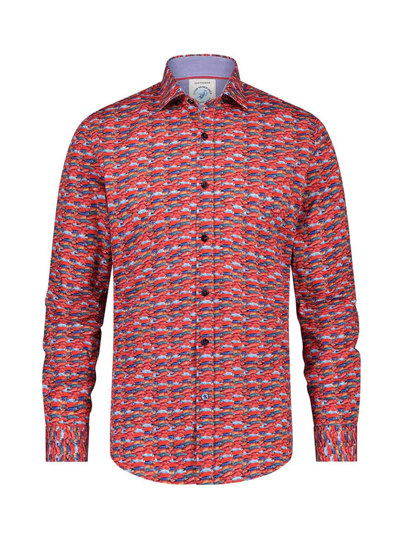 A Fish Named Fred Printed Shirt 26.02.043