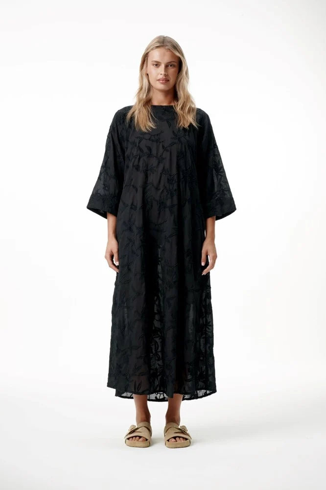 One Season Deia Embroidery Black/Black