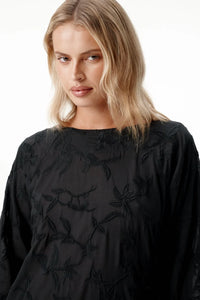 One Season Deia Embroidery Black/Black