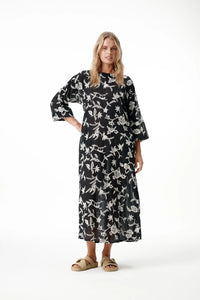 One Season Deia Embroidery Black/Cream