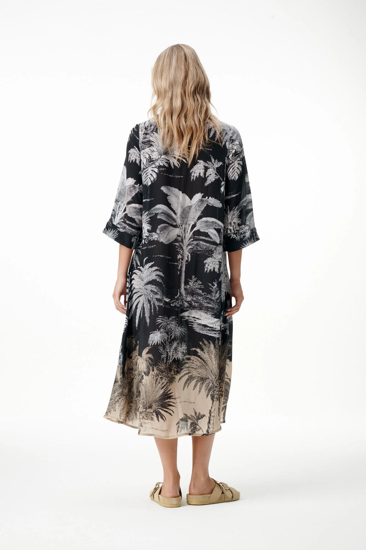 One Season Mia Midnight Palm Black