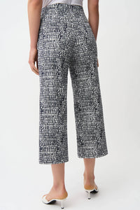 Joseph Ribkoff Millennium Abstract Print Pull-On Culotte Jr261002