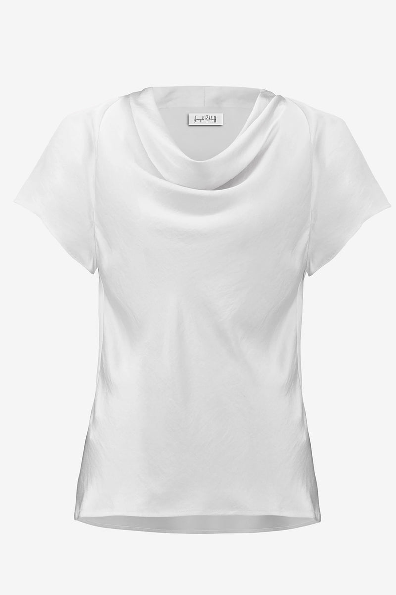 Joseph Ribkoff Recycled Satin Top With Cowl Neckline Jr261195