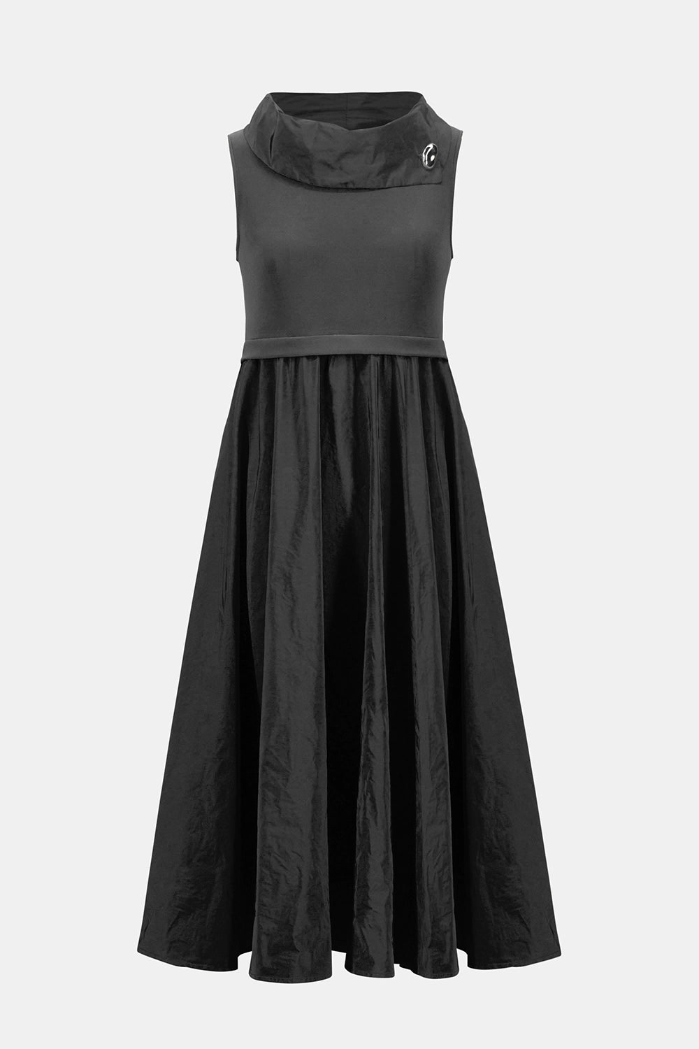 Joseph Ribkoff Silky Knit And Memory Fit and Flare Dress With Shawl Collar Jr261274