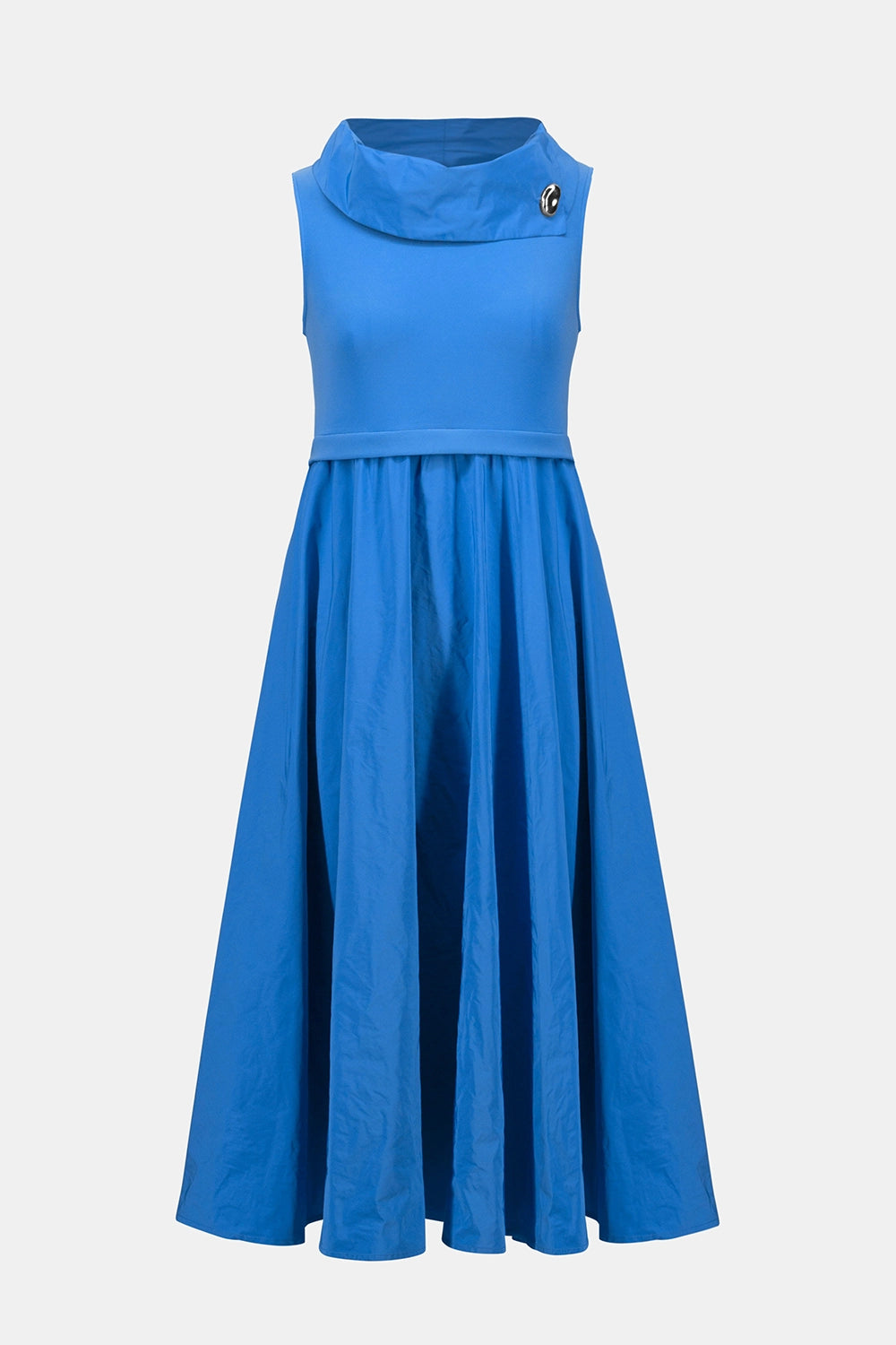 Joseph Ribkoff Silky Knit And Memory Fit and Flare Dress With Shawl Collar Jr261274