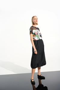 Joseph Ribkoff Memory Balloon Skirt With Elastic Waisband Jr261601