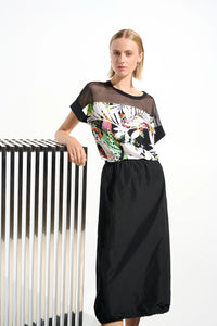 Joseph Ribkoff Memory Balloon Skirt With Elastic Waisband Jr261601