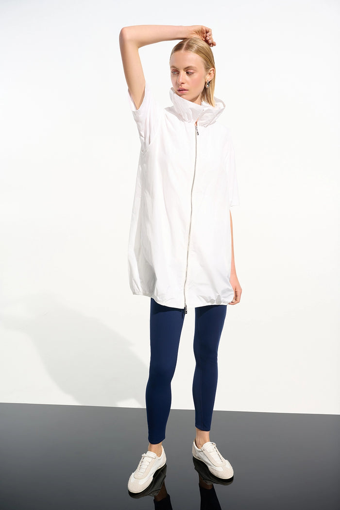 Joseph Ribkoff Memory Cocoon Vest With Shirred Collar Jr261639