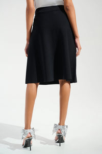 Joseph Ribkoff Viscose Sweaterknit A-Line Skirt Jr261745