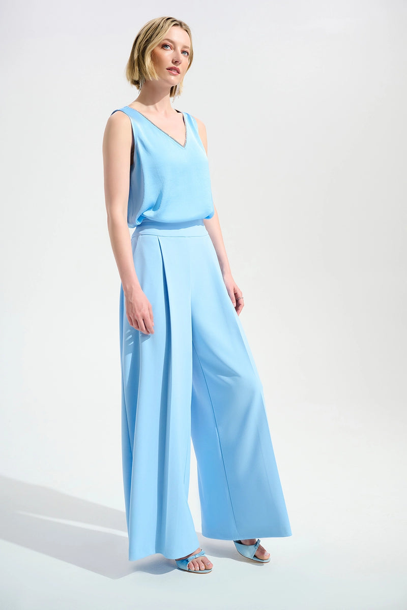 Joseph Ribkoff Signature | Scuba Crepe Wide Leg Pull-On Pants Jr261753