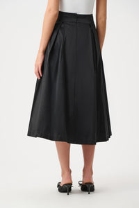 Joseph Ribkoff Stretch Taffeta Flared Skirt With Box Pleats Jr261757F26